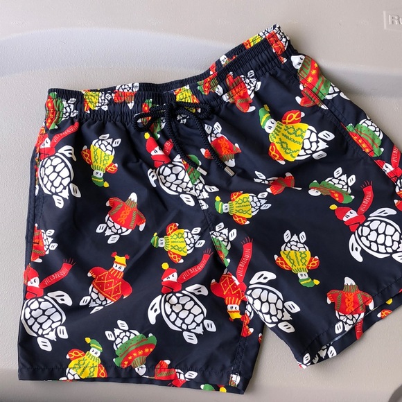 Vilebrequin Other - Vilebrequin Honu Bleu Marine Board Short